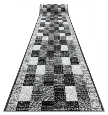 Image de TAPIS DE COULOIR BCF RAFIA gris 80 cm gris 80x350 cm