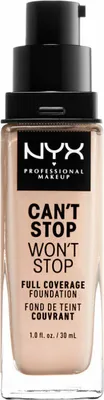 Produktbild von NYX Professional Makeup Can't Stop Won't Stop Full Coverage Foundation Light Porcel 30ml