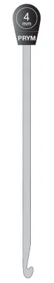 Tunesisches Aluminium-Häkelnadel 30 cm, 4,0 mm, grau