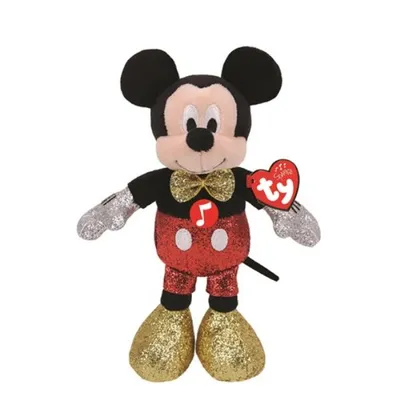 Image de Ty Mickey Mouse Mascotte avec son 20 cm (Jouet)