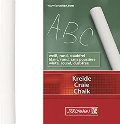 Image de BRUNNEN 1048877 Assortiment de craies pour enseignants Ø 1 cm