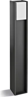 Produktbild von Philips EcoMoods Bridge Wegeleuchte - 14W - E27 - ohne Leuchtmittel - Außensockel-/Pfostenbeleuchtung - Anthrazit - Metall - IP44 - Garten - I