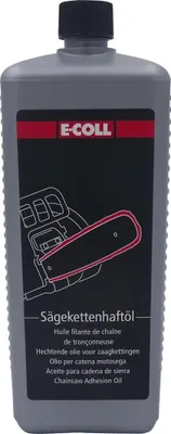 Produktbild von E-Coll Sägekettenhaftöl 1L Flasche , 4317784389792