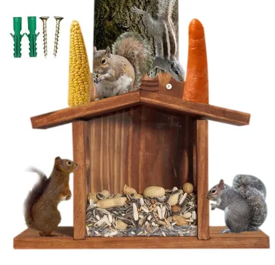 Produktbild von Holz-Futterhaus für Eichhörnchen