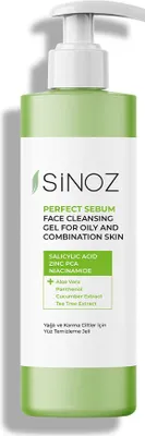 Produktbild von Sinoz Gesichtsreinigungsgel für fettige Haut und Mischhaut 400ml