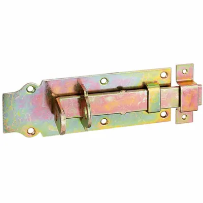 Produktbild von Alberts Schlossriegel 140 x 52 mm gerade, flacher Griff, galvanisch verzinkt