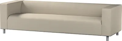 Produktbild von Dekoria Bezug für Klippan 4-Sitzer Sofa, beige, Bezug für Klippan 4-Sitzer