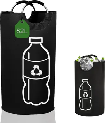 Obrázek produktu pro Sběrný kontejner na vratné lahve, objem 82 litrů, vodotěsný, vhodný do kuchyně i pro venkovní použití