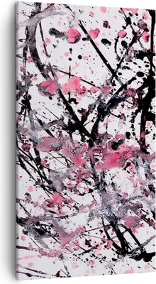 Produktbild von Bild auf Leinwand - Leinwandbild - Abstraktion modern - 45x80cm - Wand Bild - Wanddeko - Wandbilder - Leinwanddruck - Bilder - Kunstdruck - Wanddekoration - Leinwand bilder - Wandkunst - PA45x80-3891