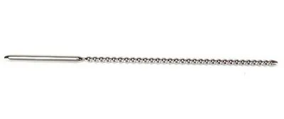 Produktbild von Metallgeriffelter Harnröhrenstab 17 cm - 8 mm