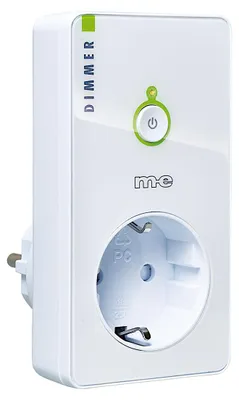 Produktbild von m-e CUVEO Funk Steckdose Dimmer CR-D300 W (55210)