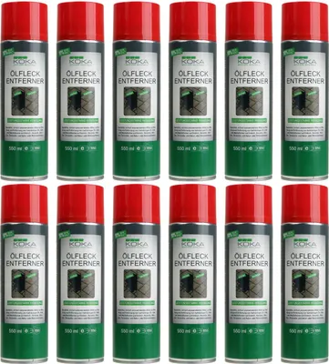 Produktbild von 12x KOKA Ölfleck-Entferner Spray Öl Fleckentferner Bindemittel Ölfleckentferner