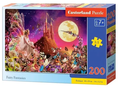 Image de CASTORLAND Puzzle Mä rchenhafte Fantasie 200 pièces