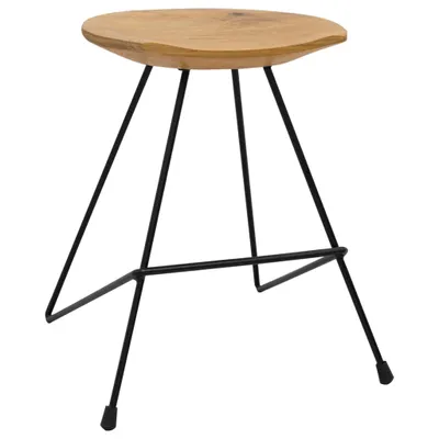 Produktbild von vidaXL Hocker 2 Stk. Teak Massivholz