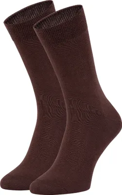 Produktbild von Socken für Damen & Herren Lange Baumwollsocken, 36-40, Braun (Dark Chocolate)