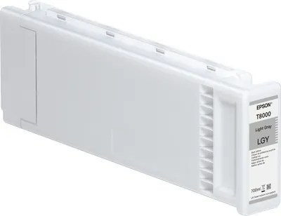 Produktbild von Epson Tintenpatrone UltraChrome Pro light gray 700 ml     T 8000