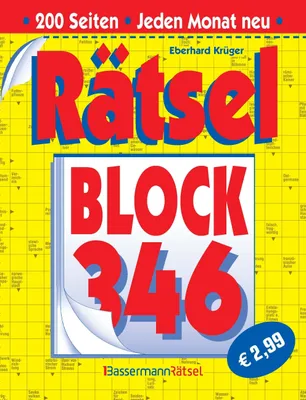 Produktbild von Rätselblock 346 (5 Exemplare à 2,99 EUR)