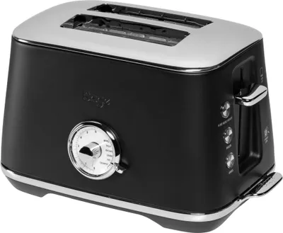 Russell Hobbs 26150 Tostapane 2 Fette Nero Opaco - 1550W, 6 Livelli Doratura, Fessure Extra Larghe, Funzioni Scongelamento E Lift And Look, Riscaldapanini