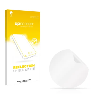 Produktbild von upscreen Schutzfolie für Kreisrunde Displays (ø: 58 mm) Displayschutz Displayschutzfolie Folie Matt Entspiegelungsfolie