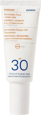 Produktbild von Korres Yoghurt Sonnencreme für das Gesicht SPF30 - 50 ml