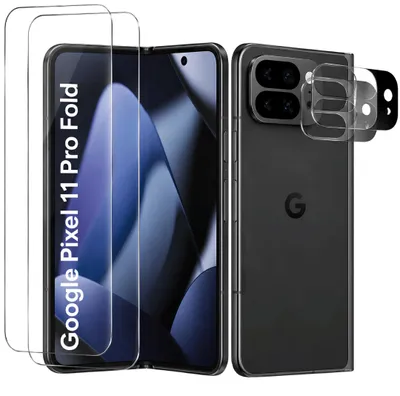 Produktbild von 2X Schutzglas für Google Pixel 11 Pro Fold Display Kamera Panzerfolie Screen 3D