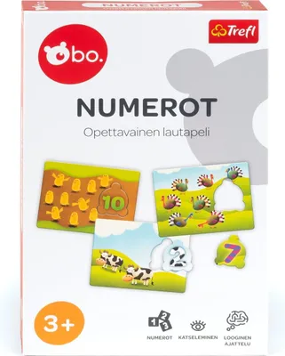 Obrázek produktu pro Bo. Vzdělávací desková hra "Čísla" (ve finštině)