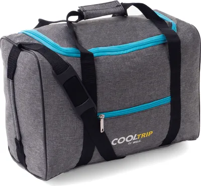Produktbild von RGL 40B Flugzeugtasche Handgepäck Tasche Grösse: 40x20x25 Farbe: Grau-Azurblau
