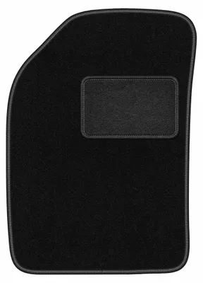 Imagen del producto de Alfombrilla conductor de moqueta para Lancia Ypsilon I 1996-2003 (hatchback) – 1 pieza, negra, a medida – Wielganizator LUX