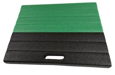 Produktbild von Bradas Kniebrett (B)400 x (T)300 x (H)40 mm schwarz/grün
