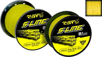Zdjęcie produktu dla Żyłka sumowa Black Cat S-Line 0.42mm 45kg - 250m