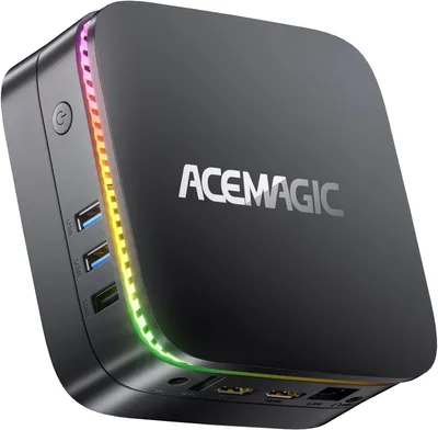 Produktbild von ACEMAGICIAN Pro Business Windows 11 Computer Mini Pc Office HomeOffice Pc Mini-PC (Intel Core i5 8259U, Intel Iris Plus Graphics 655, 16 GB RAM,