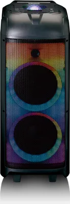 Produktbild von Lenco - PA-260BK - PA-Anlage mit kompletter LED-Frontbeleuchtung