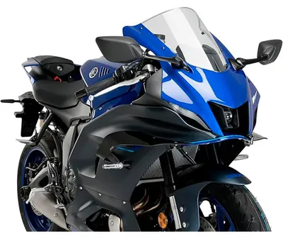 Produktbild von Puig Race Yamaha Yzf-r7 2025 Winglet Schwarz  Schwarz One Size