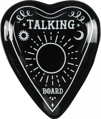Produktbild von Wahrsage Brett Planchette Schmuckschale als Gothic Geschenk