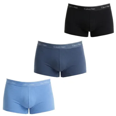 Produktbild von Calvin Klein 3er-Pack Herren-Boxershorts, niedrig geschnitten, aus Baumwoll-Stretch, NB4389