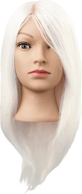 Produktbild von Efalock Übungskopf Stella weiß 35 cm