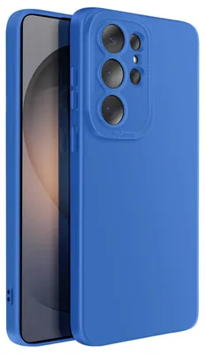Produktbild von Avizar, Silikon Hülle mit Kamera Schutzverstärkung für Galaxy S26 Ultra, Blau