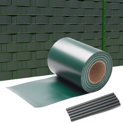 Productafbeelding van Privacyfolie voor Tuinhek met Bevestigingsclips 35m x 19cm