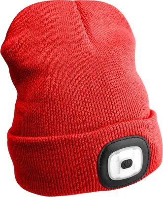 Obrázek produktu pro SIXTOL Čiapka s čelovkou červená