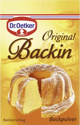 Produktbild von Dr. Oetker Original Backin Backpulver