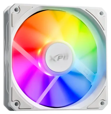 Produktbild von Lüfter XPG VENTO R 120 (120mm ARGB PWM Fan) weiß retail