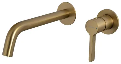 Immagine prodotto di ICONIC Miscelatore per lavabo a 2 fori, oro opaco