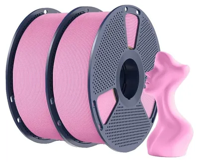 Immagine prodotto di filamento per stampa 3D, alta velocità, superficie opaca, rosa