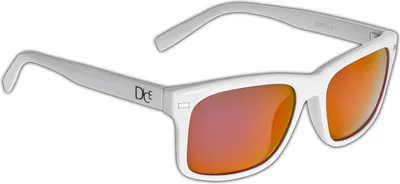 Produktbild von DICE - Damen/Herren Sonnenbrille - Vollrandrahmen - UV400 Schutz - Weiß matt/Lila
