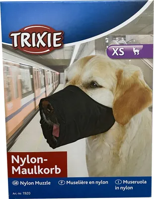 Produktbild von TRIXIE - Nylon-Maulkorb für Hunde, XS
