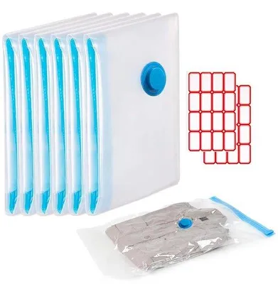 Produktbild von Famanu Vakuumbeutel Set 6 Stück - 30 x 40 cm mit selbstklebenden Etiketten