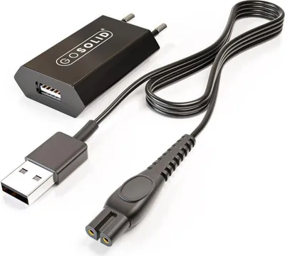 Produktbild von GO SOLID! Ladegerät 5V kompatibel mit Revahs ClipperTwo Pro Haarschneider