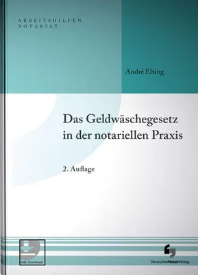 Produktbild von Das Geldwäschegesetz in der notariellen Praxis