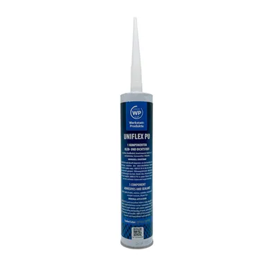 Produktbild von Uniflex PolyurethanKarosseriedichtmasse grau 360g WP