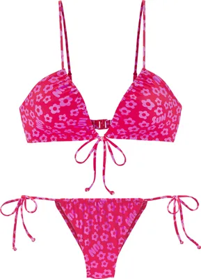 Produktbild von Buffalo Triangel-Bikini rot-bedruckt Größe 42 Cup C/D